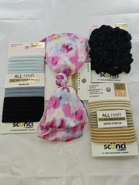Scunci By conair - Hair Accessories sets (4 Pieces)